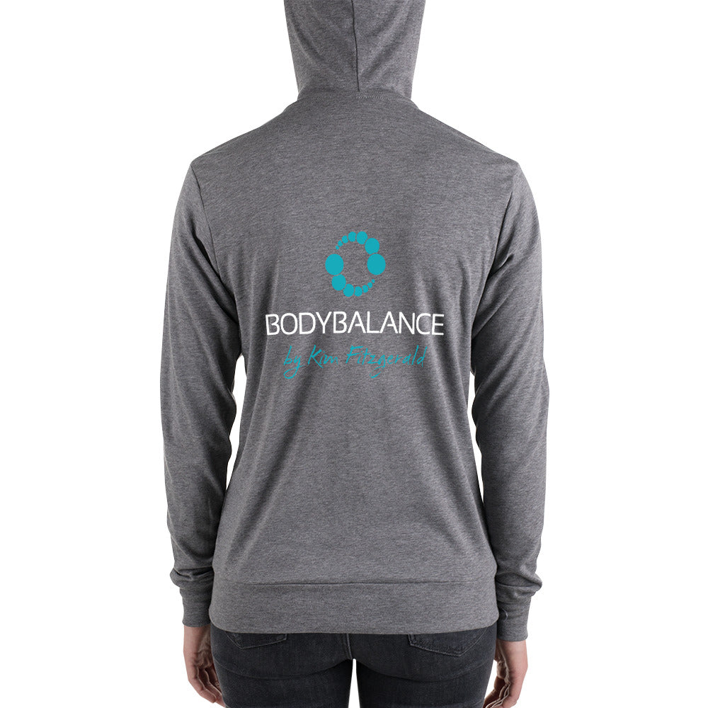 Unisex zip hoodie