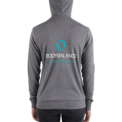 Unisex zip hoodie