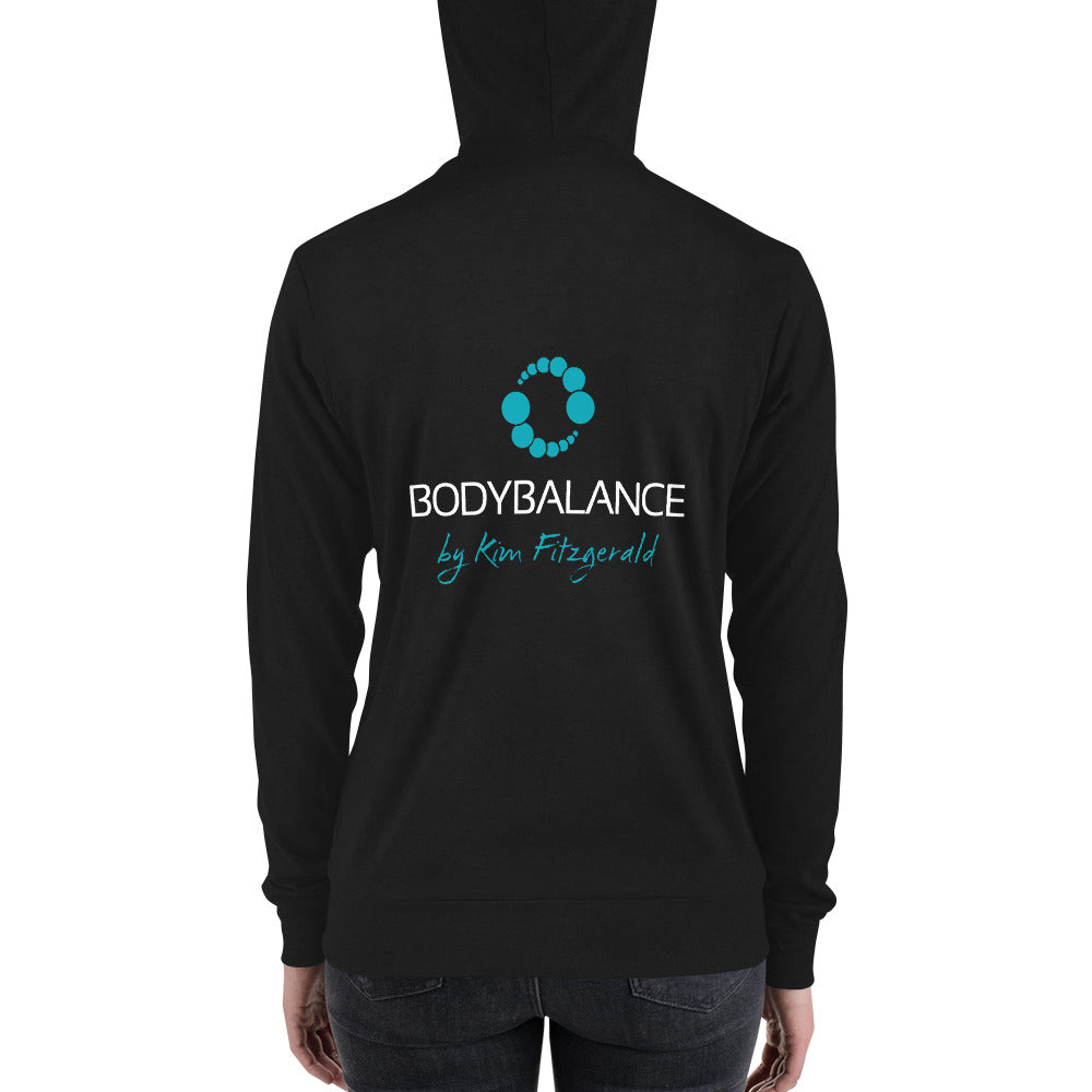 Unisex zip hoodie